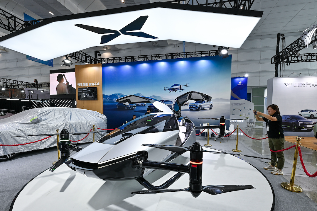 XPeng in October unveiled the concept of a detachable flying car model, the Land Aircraft Carrier