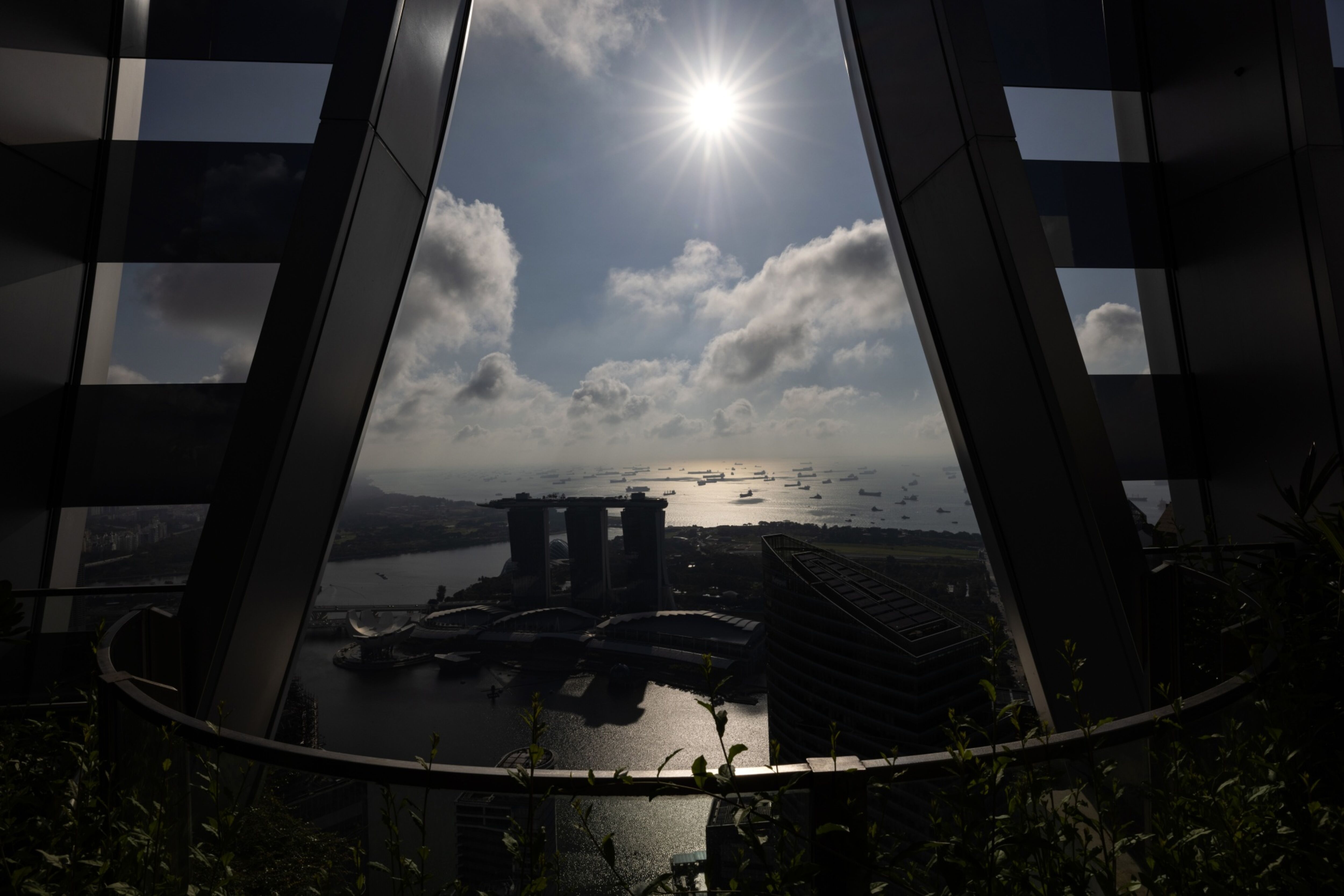 The Marina Bay Sands hotel and casino in Singapore, on Feb. 19, 2024. Photo: Bloomberg