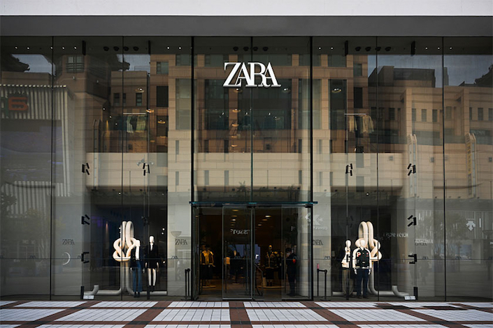 A Zara store in Beijing.